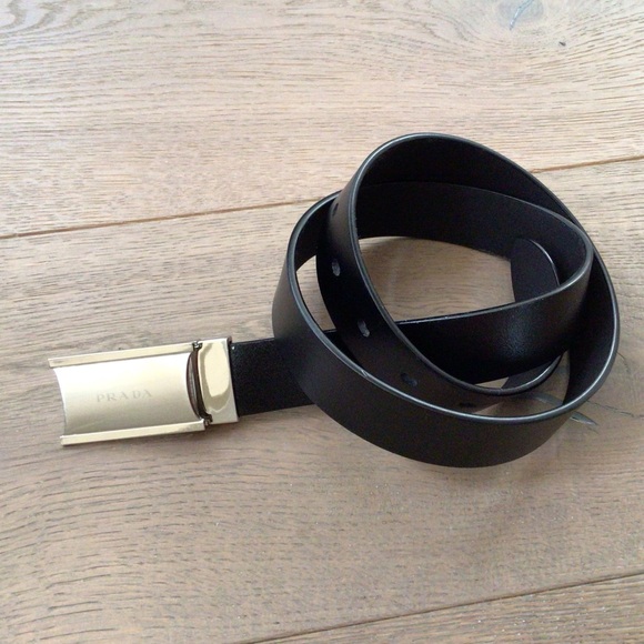 Prada belt black leather - Picture 1 of 13